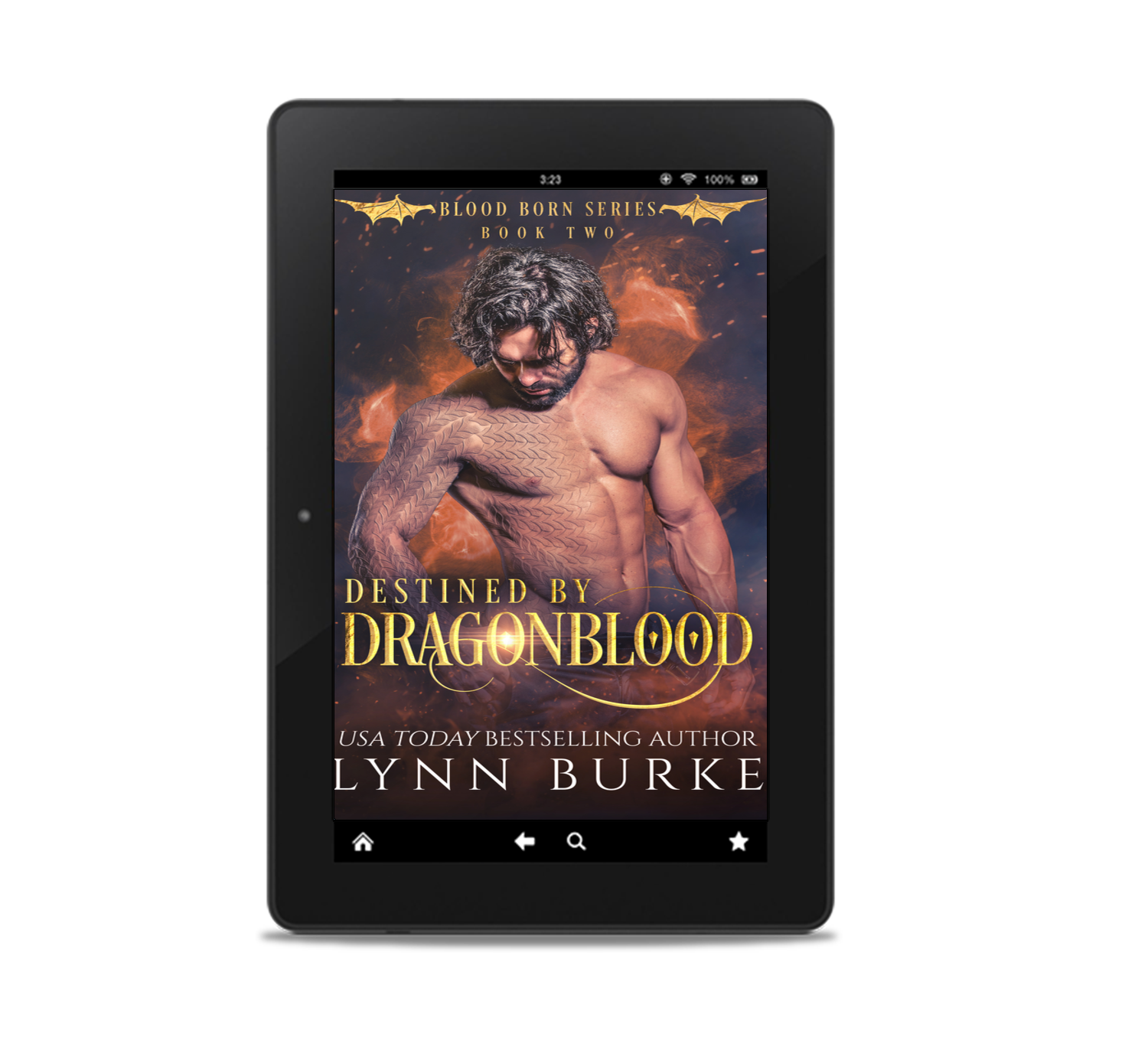Destined by Dragonblood Ebook by Lynn Burke IS AN MMF DRAGON SHIFTER FATED MATES NOVEL