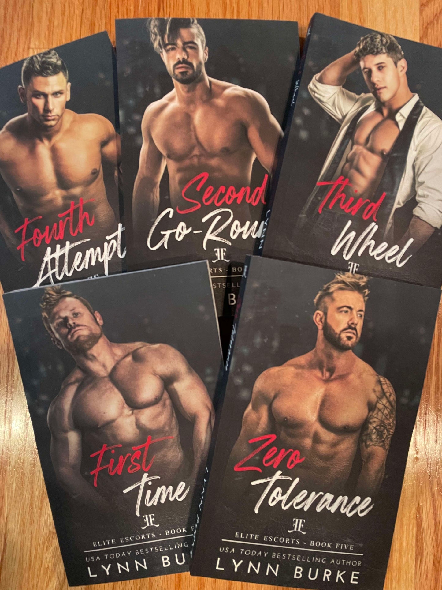 Elite Escorts Signed Paperback Bundle by Lynn Burke