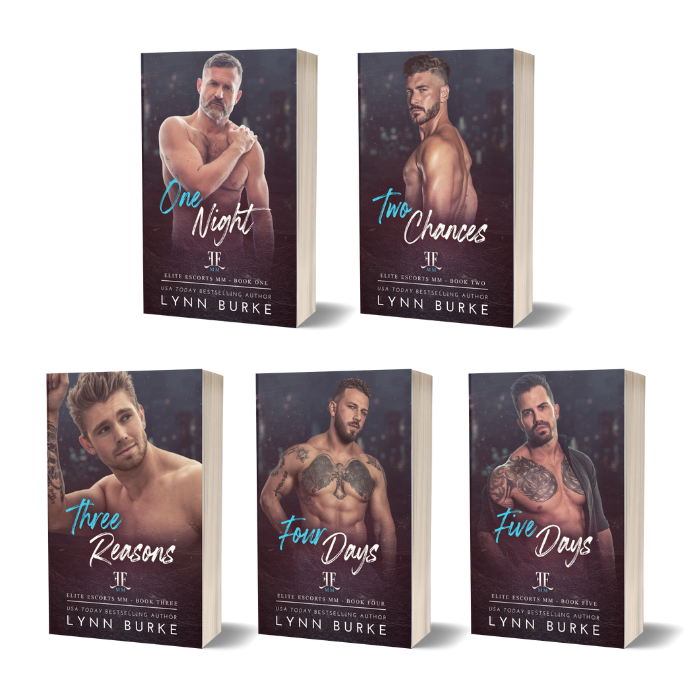 Elite Escorts MM Signed Paperback Bundle by Lynn Burke