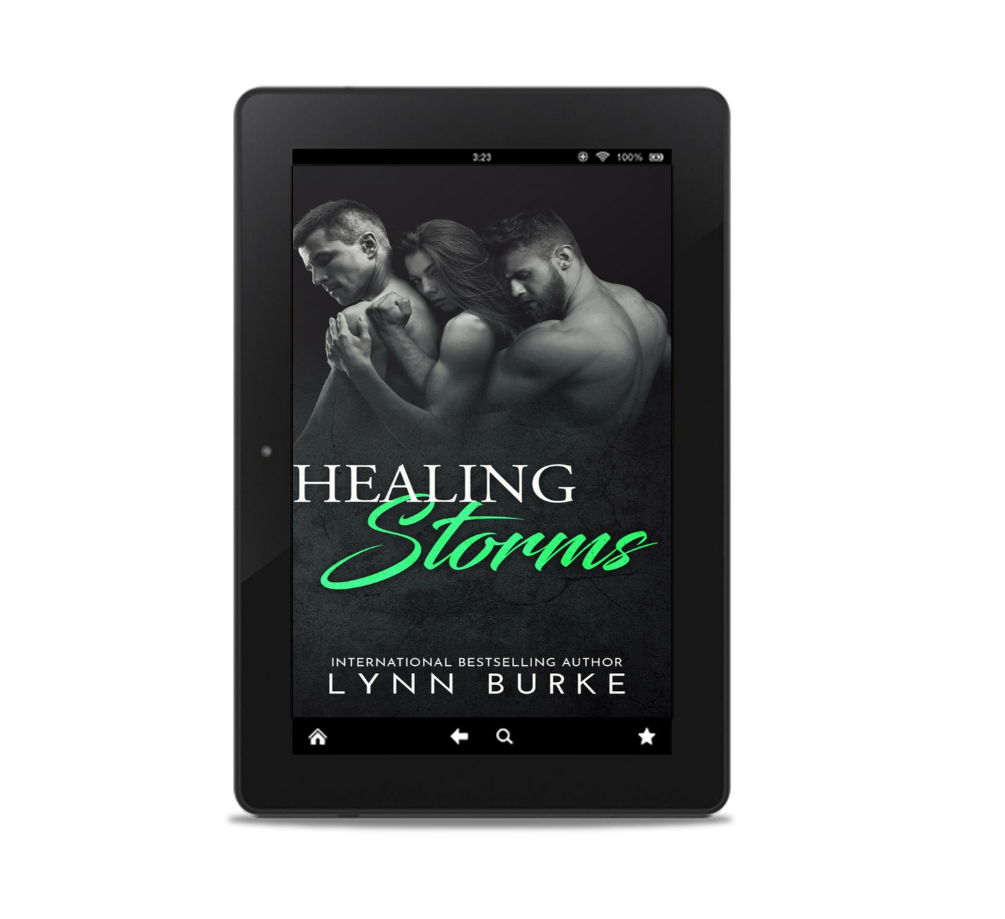 Healing Storms Ebook by Lynn Burke IS AN MMF BEST FRIENDS TO LOVERS ROMANTIC SUSPENSE STANDALONE NOVEL