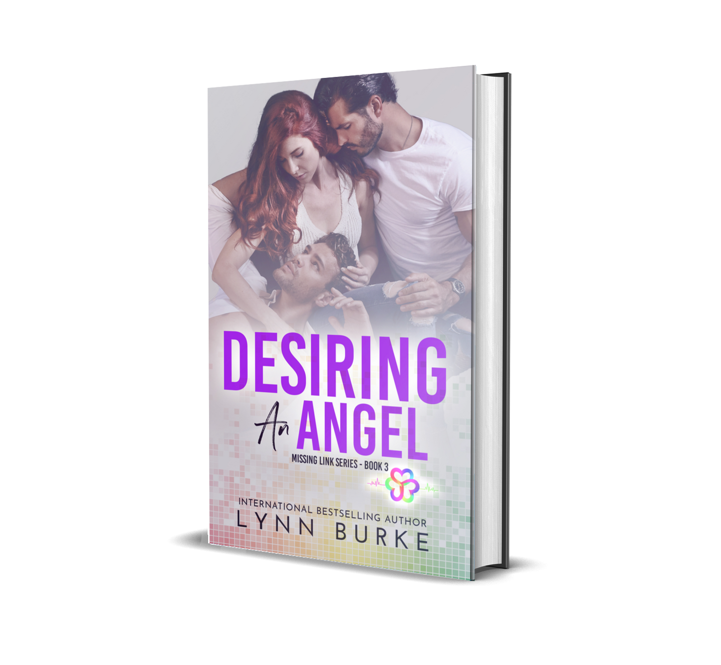 Desiring an Angel Signed Hardback by Lynn Burke IS A CLOSE PROXIMITY, MMF POLYAMOROUS ROMANCE NOVEL