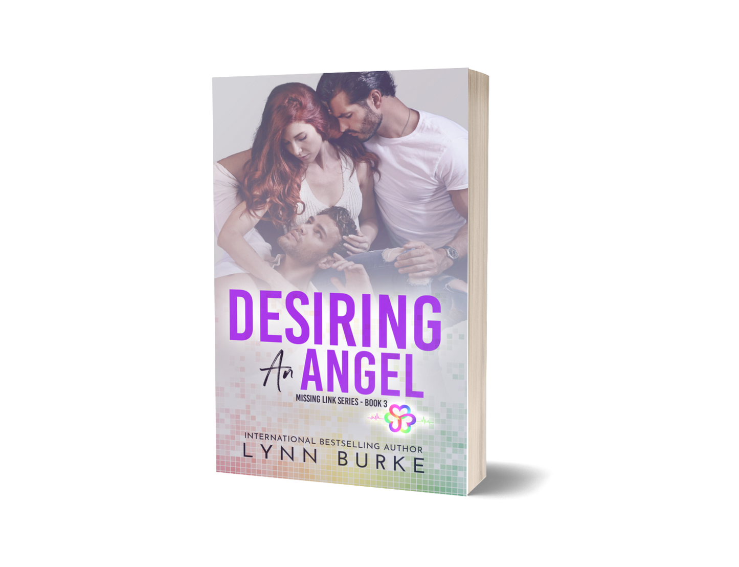Desiring an Angel Signed Paperback by Lynn Burke IS A CLOSE PROXIMITY, MMF POLYAMOROUS ROMANCE NOVEL