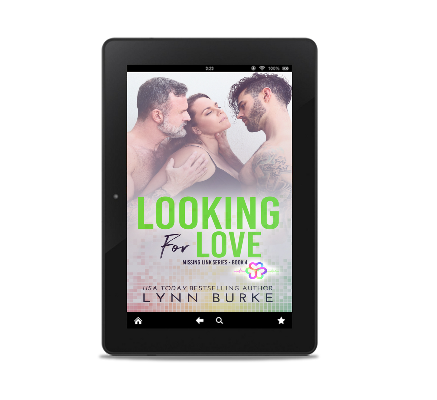 Looking for Love Ebook by Lynn Burke IS AN AGE GAP, MMF POLYAMOROUS ROMANCE NOVEL