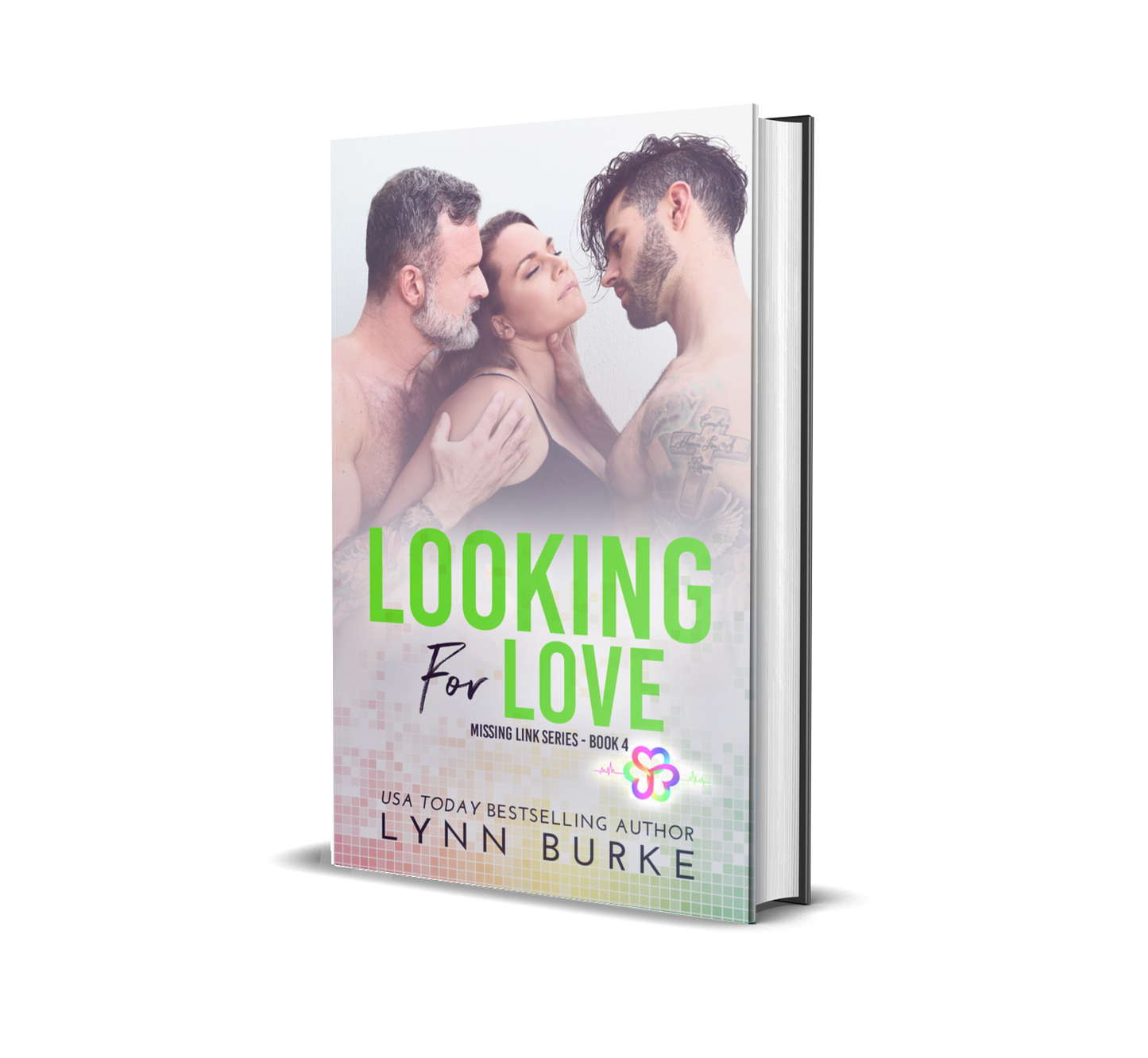 Looking for Love Signed Hardback by Lynn Burke IS AN AGE GAP, MMF POLYAMOROUS ROMANCE NOVEL