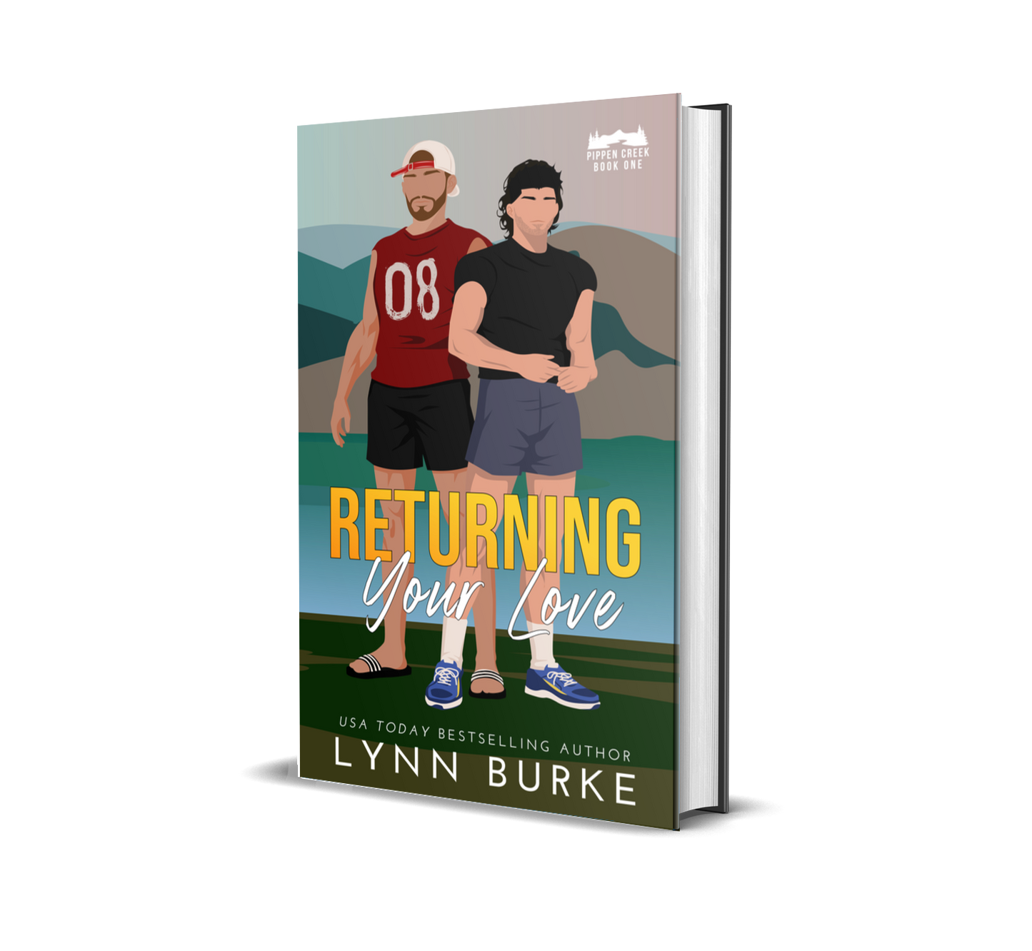 Returning Your Love Signed Special Edition Hardback by Lynn Burke IS A SMALL TOWN BEST FRIENDS TO LOVERS MM NOVEL