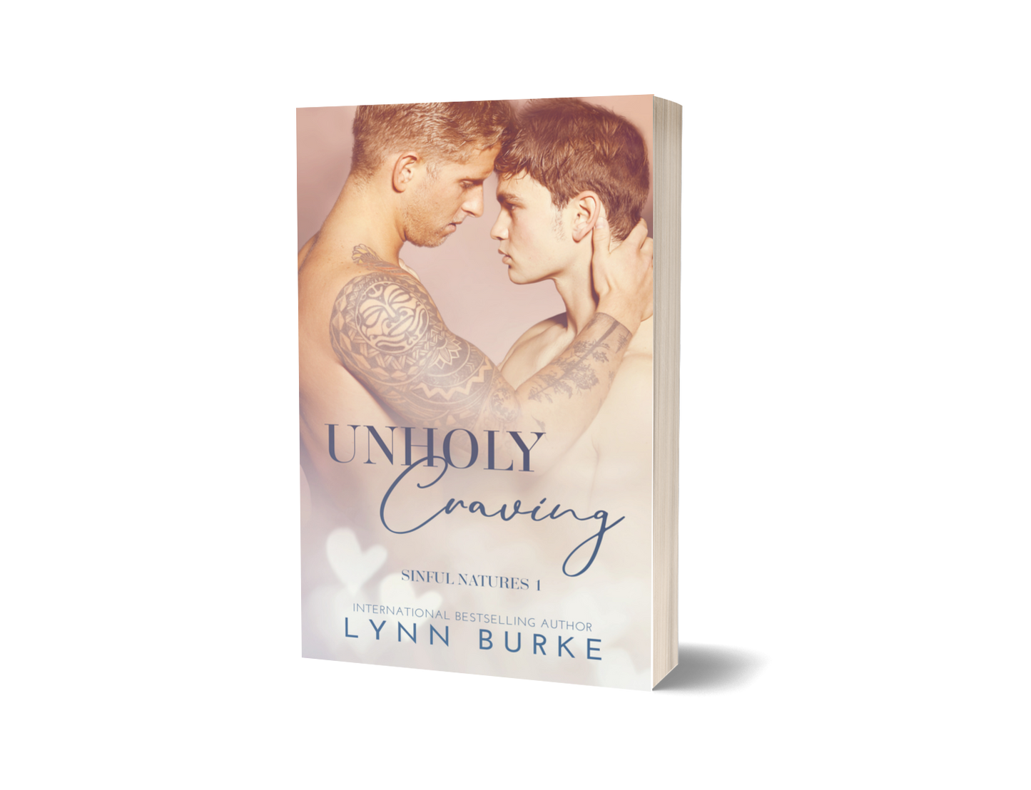 Unholy Craving Signed Paperback by Lynn Burke IS A FORBIDDEN GAY ROMANCE NOVEL