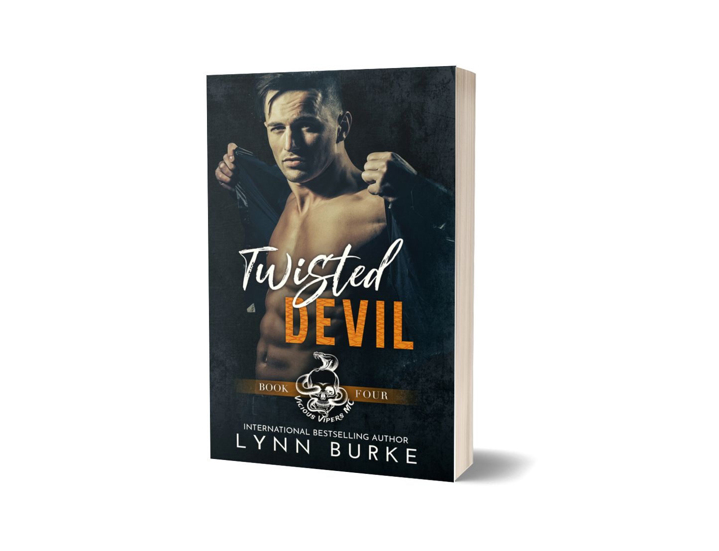 Twisted Devil Signed Paperback by Lynn Burke IS AN AGE GAP ROMANTIC SUSPENSE NOVEL 