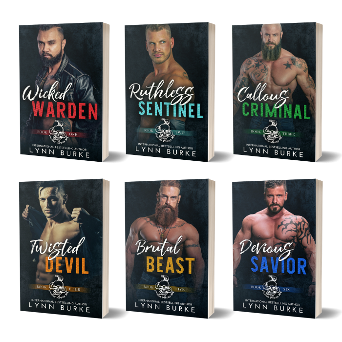 Vicious Vipers MC Paperback Bundle by Lynn Burke
