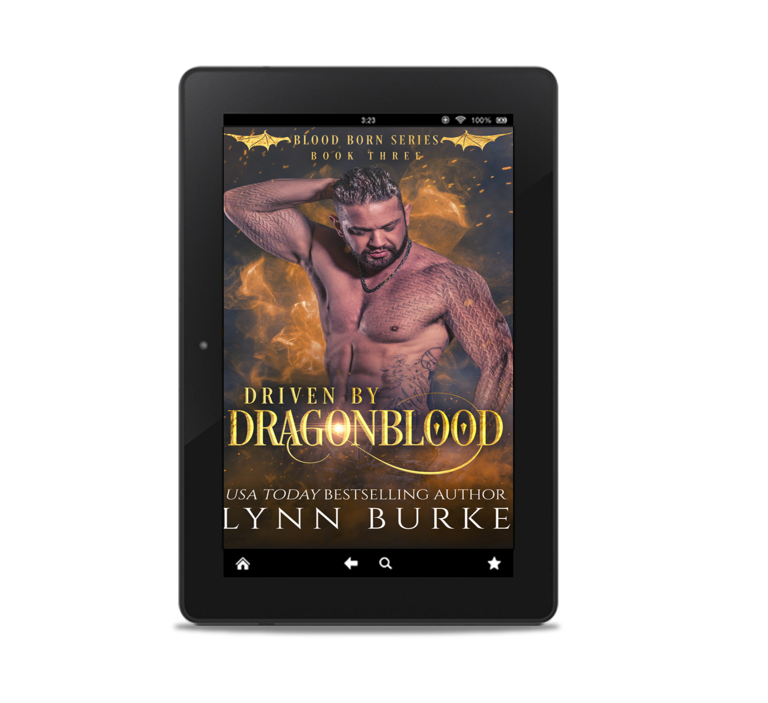 DRIVEN BY DRAGONBLOOD, BLOOD BORN 3, IS AN MMF DRAGON SHIFTER FATED MATES NOVEL