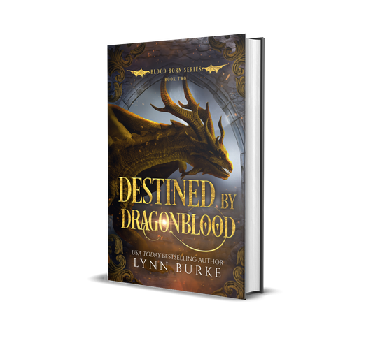 Destined by Dragonblood Signed Special Edition Hardback by Lynn Burke