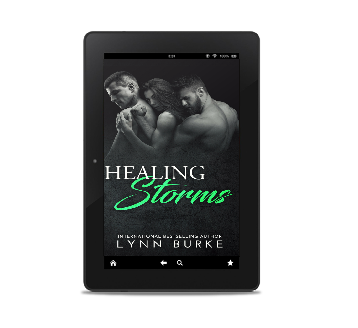 Healing Storms Ebook by Lynn Burke IS AN MMF BEST FRIENDS TO LOVERS ROMANTIC SUSPENSE STANDALONE NOVEL