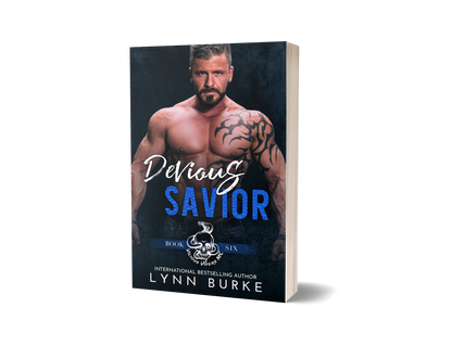 Devious Savior Signed Paperback by Lynn Burke